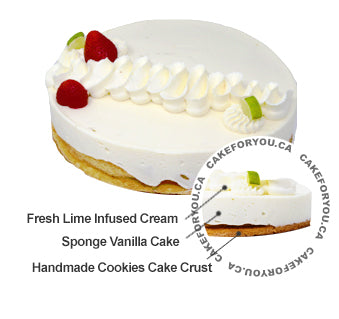 Key Lime Mousse Cake