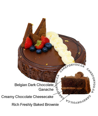 Brownie Chocolate Cheesecake