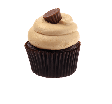 Chocolate Peanut Butter Party Cupcake - Cakeforyou