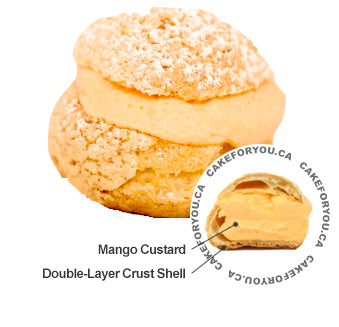 Mango Cream Puff